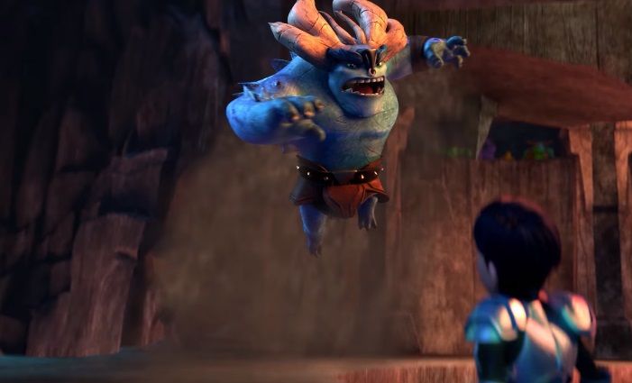 Trollhunters: Cuentos de Arcadia : Cartel