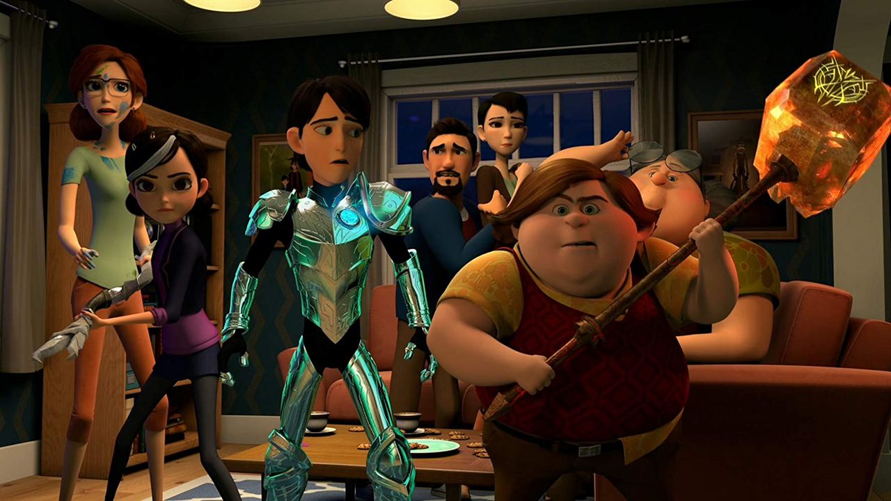 Trollhunters: Cuentos de Arcadia : Cartel