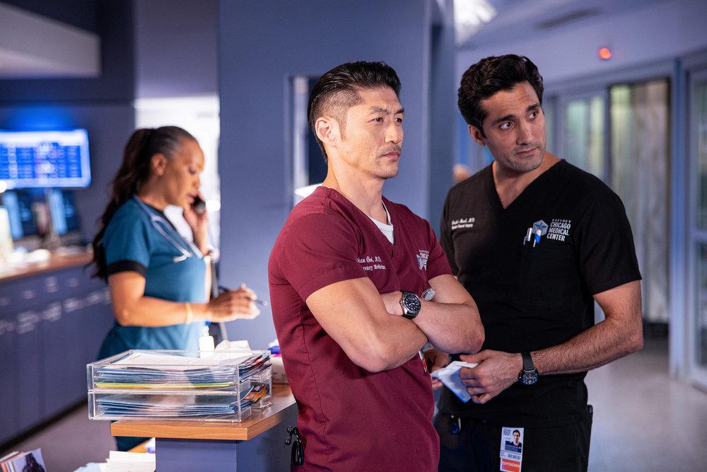 Chicago Med : Foto Brian Tee, Dominic Rains