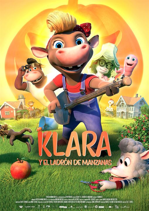 Klara y el ladrón de manzanas : Cartel