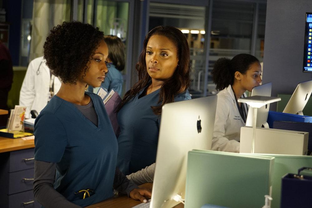 Chicago Med : Foto Marlyne Barrett, Yaya DaCosta