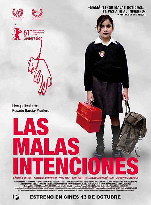Las malas intenciones : Cartel