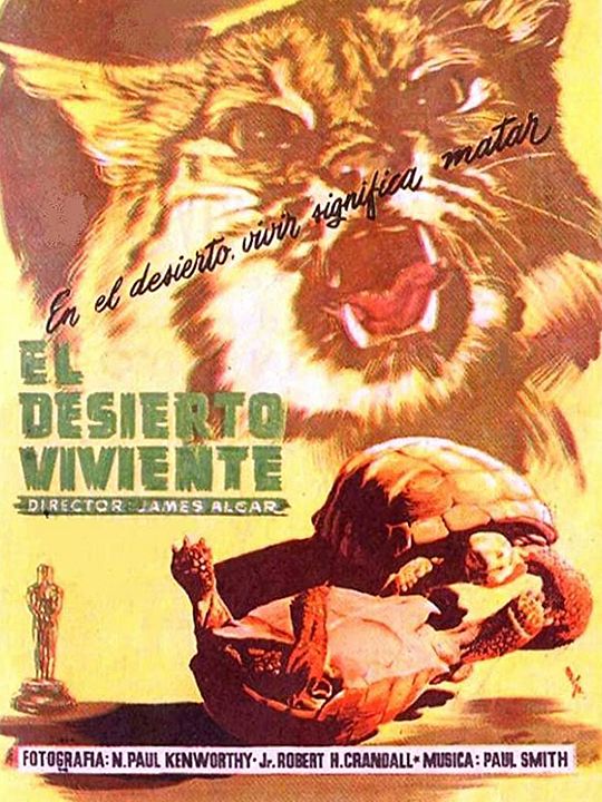 El desierto vivo : Cartel