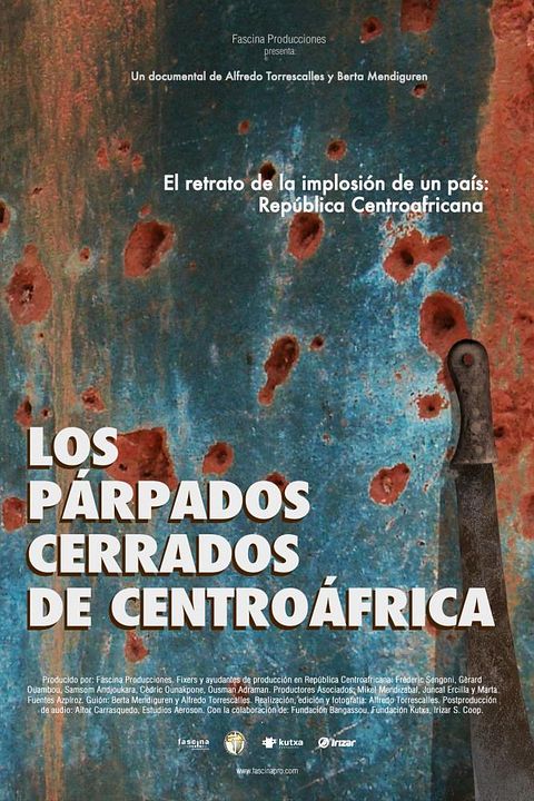 Los párpados cerrados de Centroáfrica : Cartel