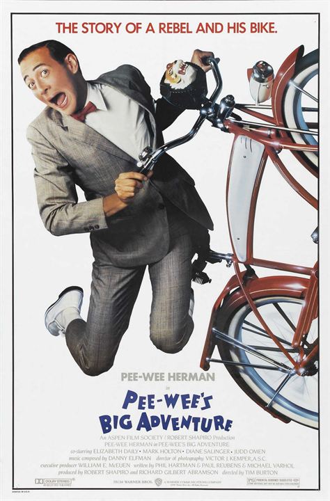 La gran aventura de Pee-Wee : Cartel