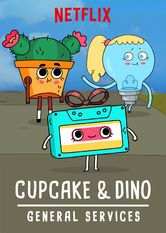 Cupcake y Dino: Arreglos y chapuzas : Cartel