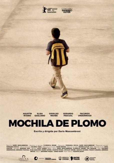 Mochila de plomo : Cartel