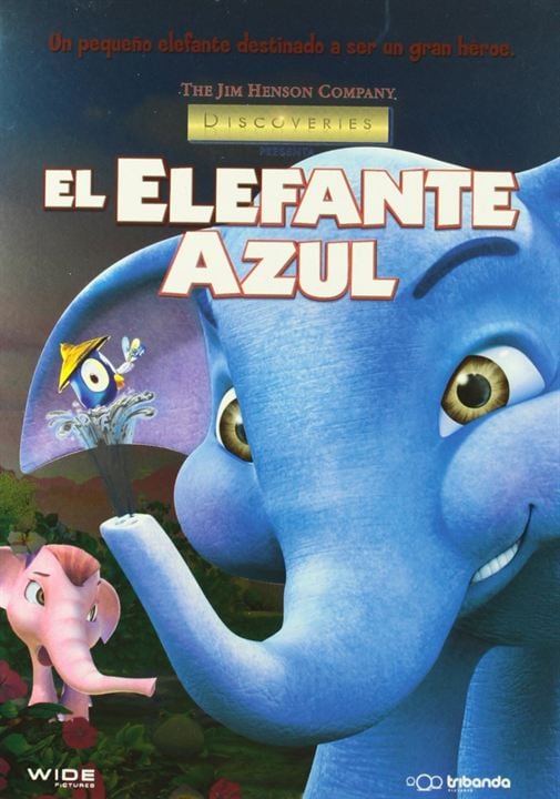 El elefante azul : Cartel