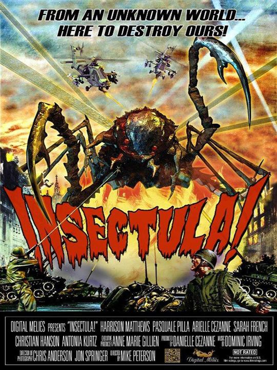 Insectula! : Cartel