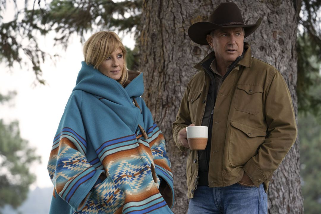 Yellowstone : Foto Kevin Costner, Kelly Reilly