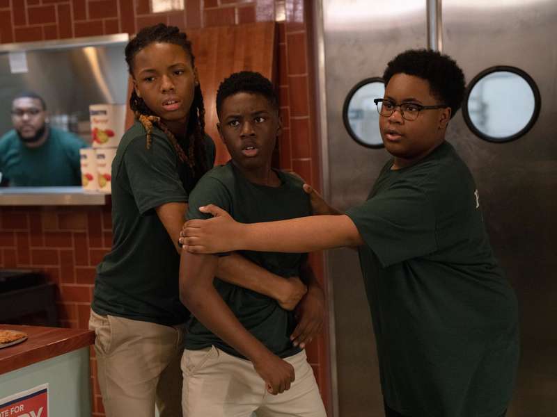 The Chi : Foto Alex R. Hibbert, Michael Epps, Shamon Brown Jr.