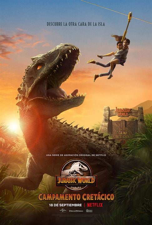 Cartel Jurassic World: Campamento Cretácico - Poster 1 sobre un total de 4  - SensaCine.com