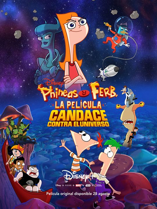 Phineas y Ferb, la película: Candace contra el universo : Cartel