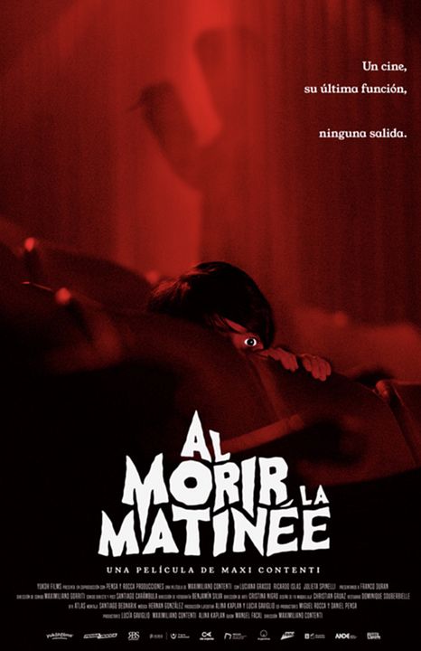 Al morir la Matinee : Cartel