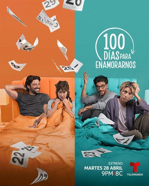 100 días para enamorarnos : Cartel