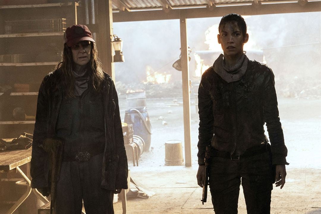 Fear The Walking Dead : Foto Danay Garcia, Mo Collins