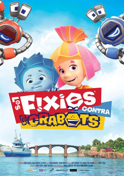 Los Fixies contra los Crabots : Cartel
