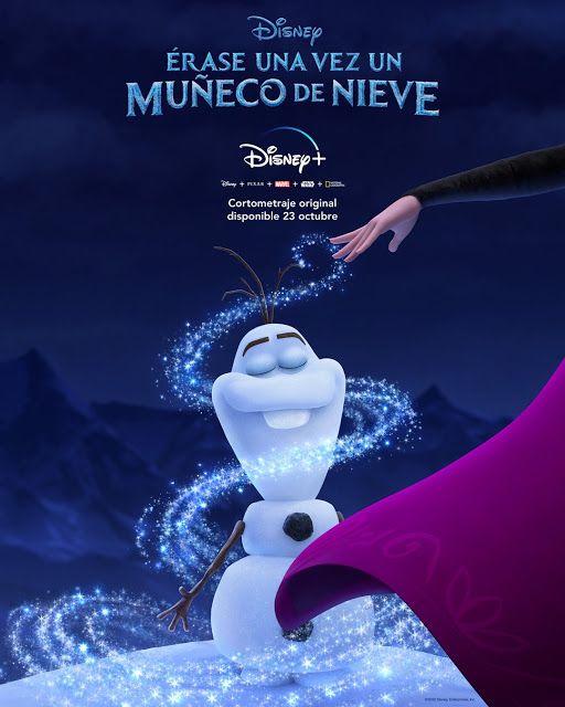 Érase una vez un muñeco de nieve : Cartel