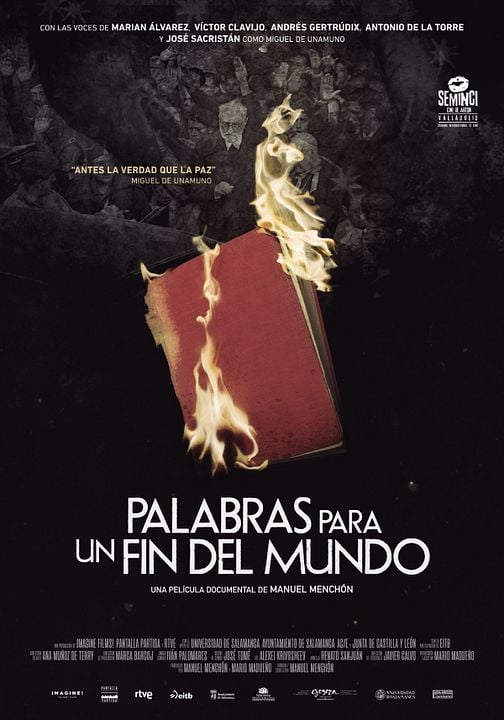 Palabras para un fin del mundo : Cartel