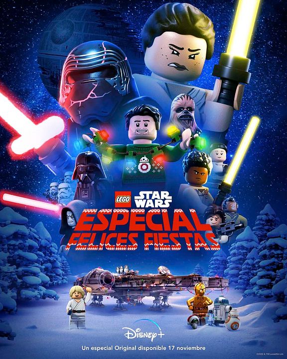 Lego Star Wars: Especial felices fiestas : Cartel