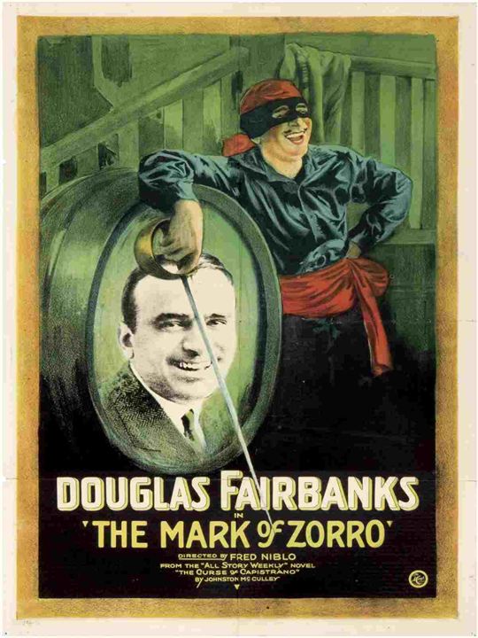 La marca del Zorro : Cartel