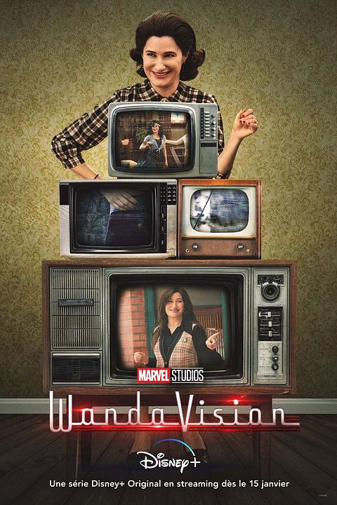 Bruja Escarlata y Visión : Cartel