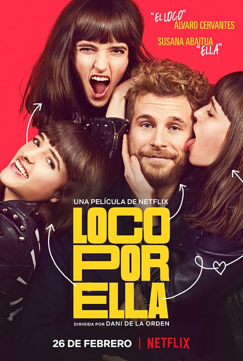 Loco por ella : Cartel