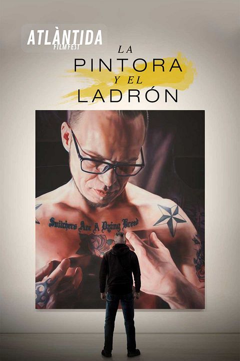 La pintora y el ladrón : Cartel