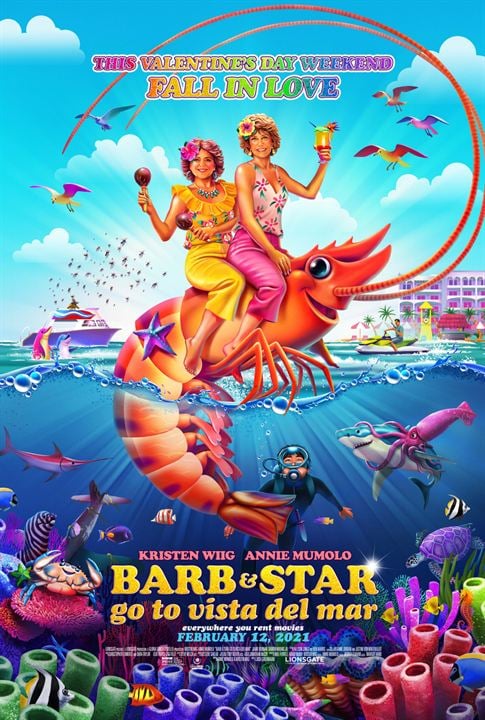 Barb & Star Go to Vista Del Mar : Cartel