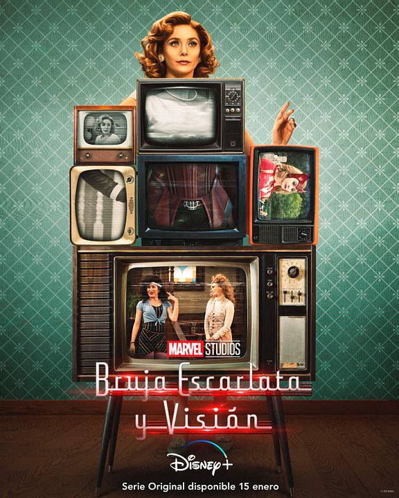 Bruja Escarlata y Visión : Cartel