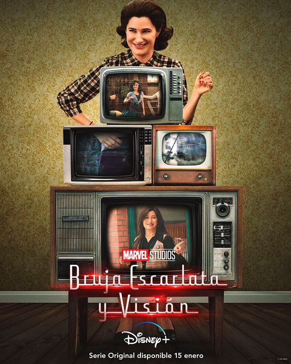 Bruja Escarlata y Visión : Cartel