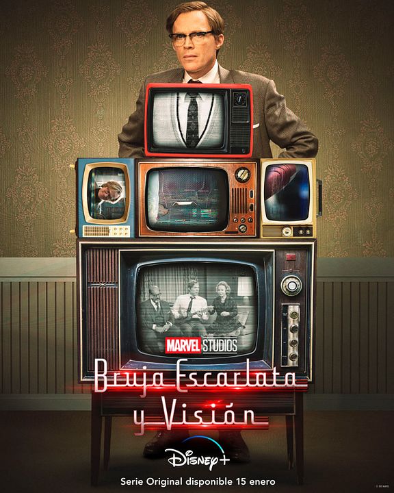 Bruja Escarlata y Visión : Cartel