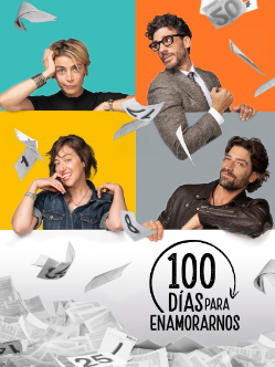 100 días para enamorarnos : Cartel