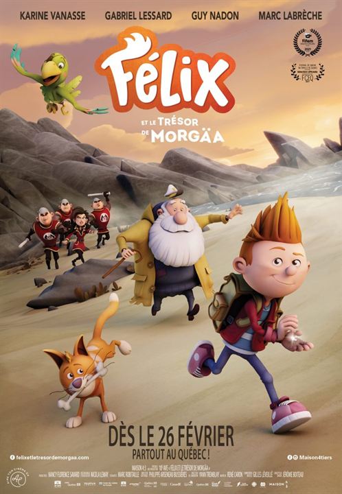 Felix y el tesoro de Morgaa : Cartel