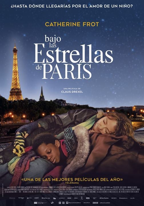 Bajo las estrellas de París : Cartel