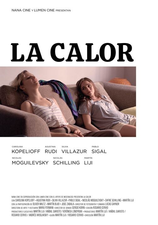 La calor : Cartel