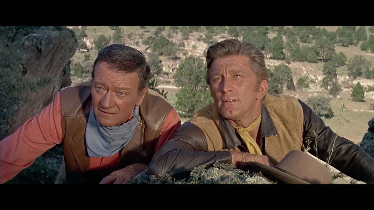 Ataque al carro blindado : Foto Kirk Douglas, John Wayne