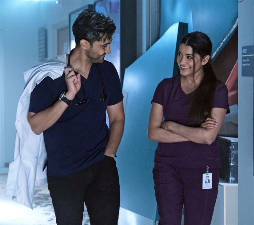 The Resident : Foto Manish Dayal, Jessica Lucas