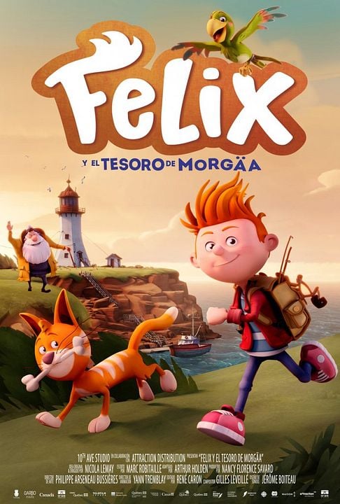 Felix y el tesoro de Morgaa : Cartel