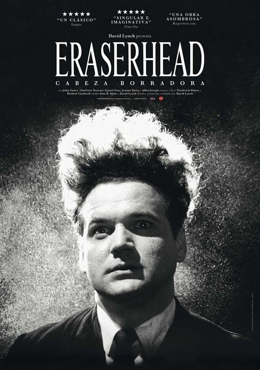 Eraserhead (Cabeza borradora) : Cartel