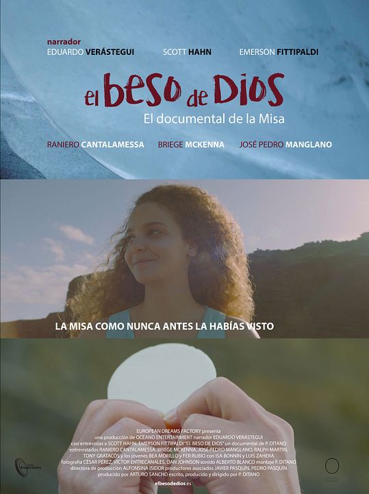 El beso de Dios. El documental de la Misa : Cartel