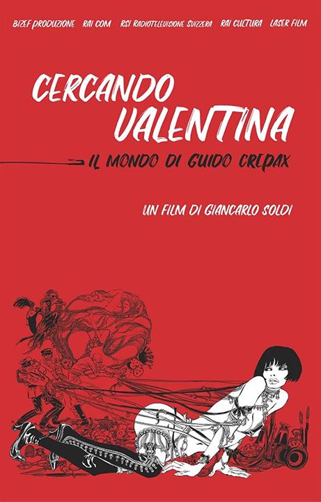 En busca de Valentina: El mundo de Guido Crepax : Cartel