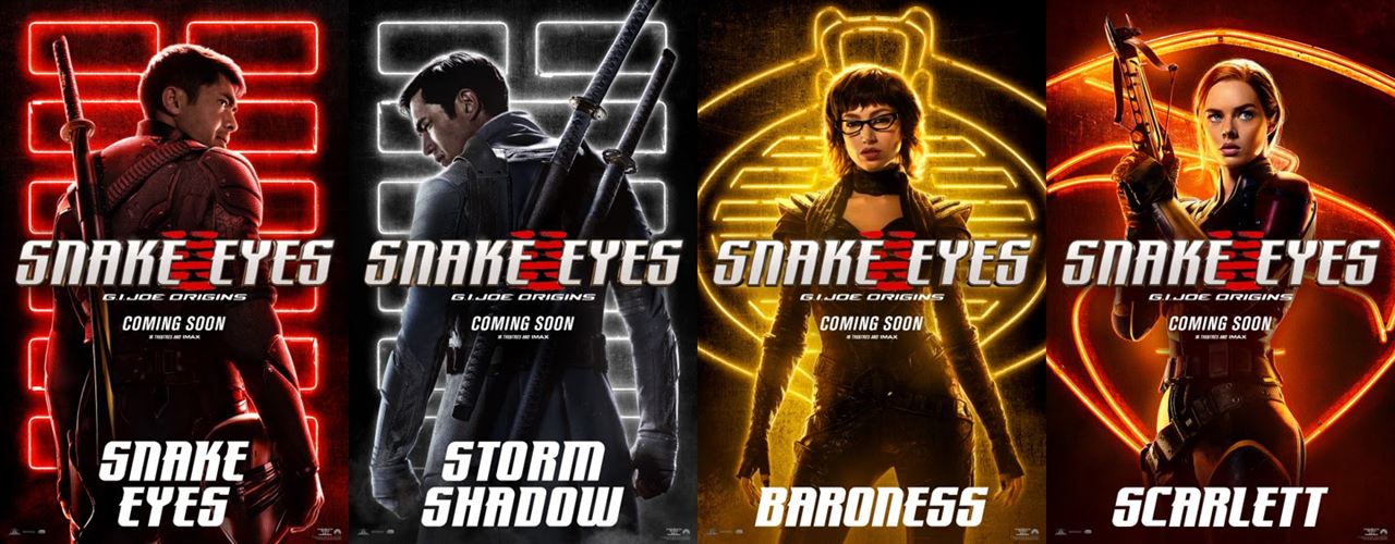 Snake Eyes: El origen : Cartel