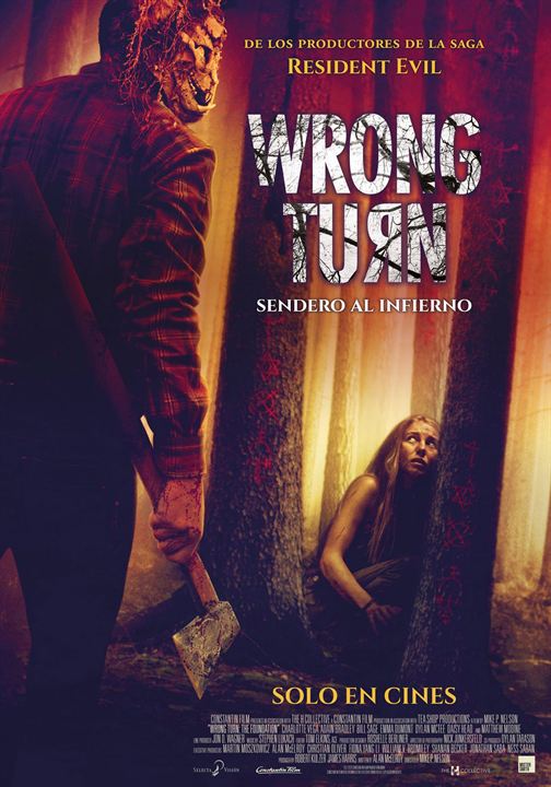Wrong Turn: Sendero al infierno : Cartel