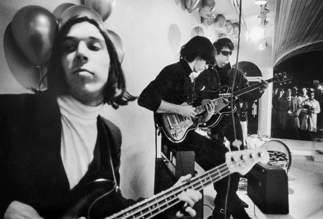 The Velvet Underground : Foto Lou Reed, John Cale, Paul Morrissey