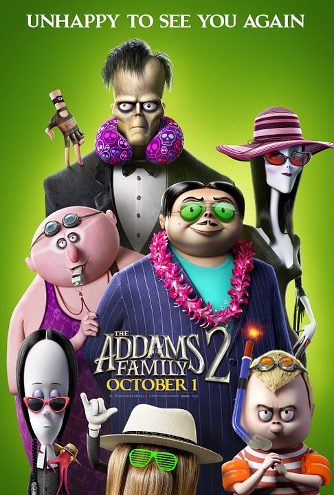 La familia Addams 2: La gran escapada : Cartel