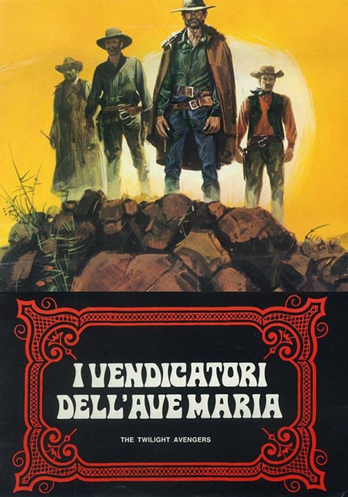 Los vengadores del Ave María : Cartel