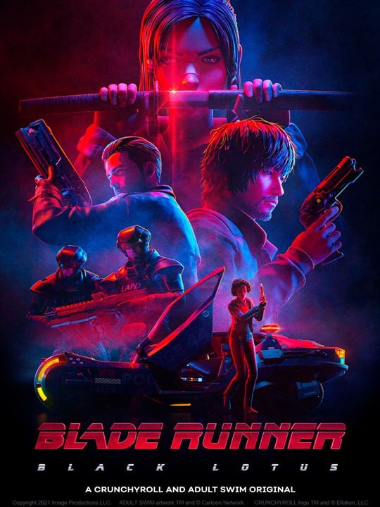 Blade Runner: El loto negro : Cartel