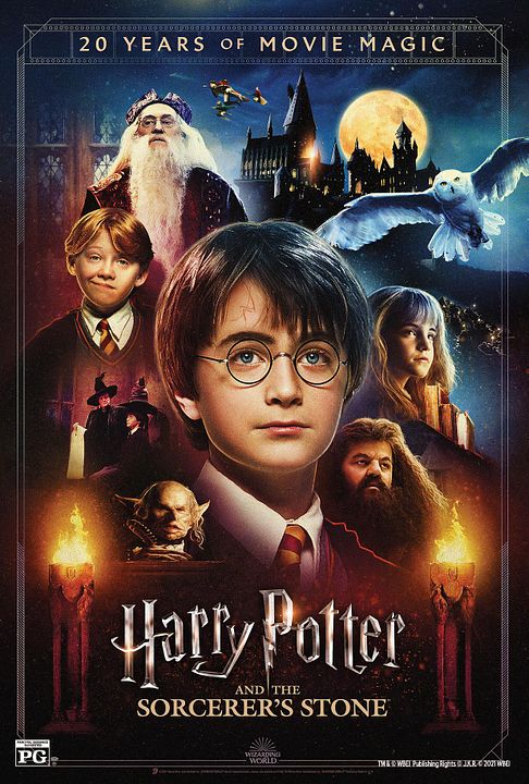 Harry Potter y la Piedra Filosofal - 20 aniversario : Cartel