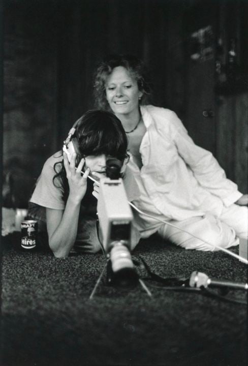 Foto Delphine Seyrig, Carole Roussopoulos